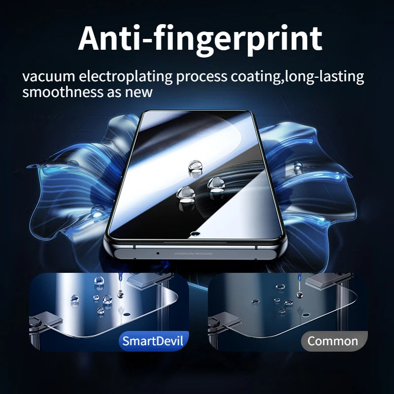 SmartDevil 2PCS Screen Protector for Vivo X200 Pro Mini X300 HD Anti-blue Light Tempered Glass Non-full Cover Anti-fingerprint