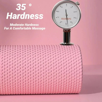 Hexagonal EVA Foam Yoga Roller, 9.5cm × 29.7cm Massage Foam Roller for Pilates Home Fitness Workout