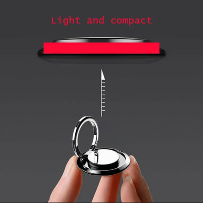 Cell Phone Ring Holder Stand 360° Degree Rotation Finger Ring Grip Car Magnetic Mount Phone Back Sticker Pad Bracket Ultra-thin