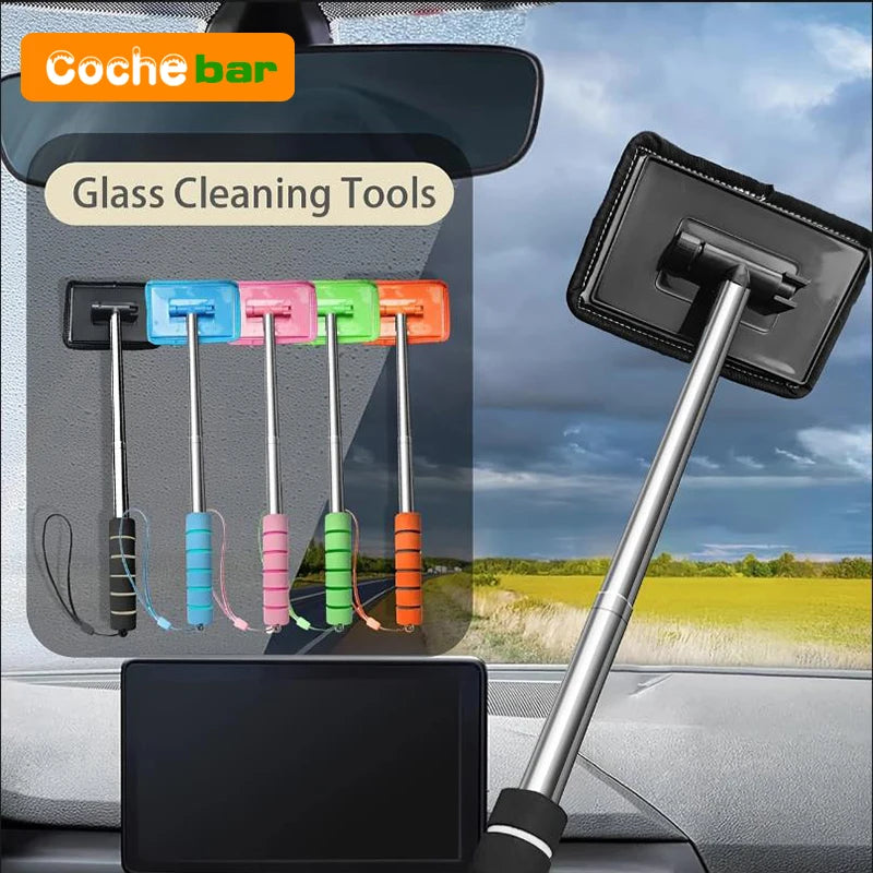 Telescopic Car Windshield Water Scraper and Window Cleaning Wiper