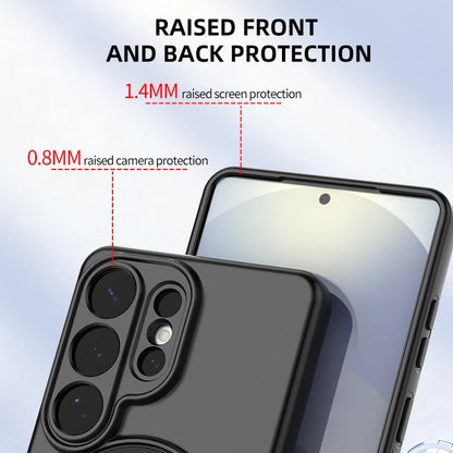 360° Rotating Magnetic Stand Phone Case For Samsung Galaxy S26 S26Plus S26Ultra Wireless Charging Shockproof Protective Cover