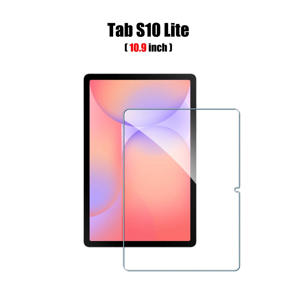Tempered Glass Screen Protector For Samsung Galaxy Tab S6 Lite A9 Plus S8 S9 Plus Ultra S7 Fe S9 Fe 12.4 A8 S10 S11 Film