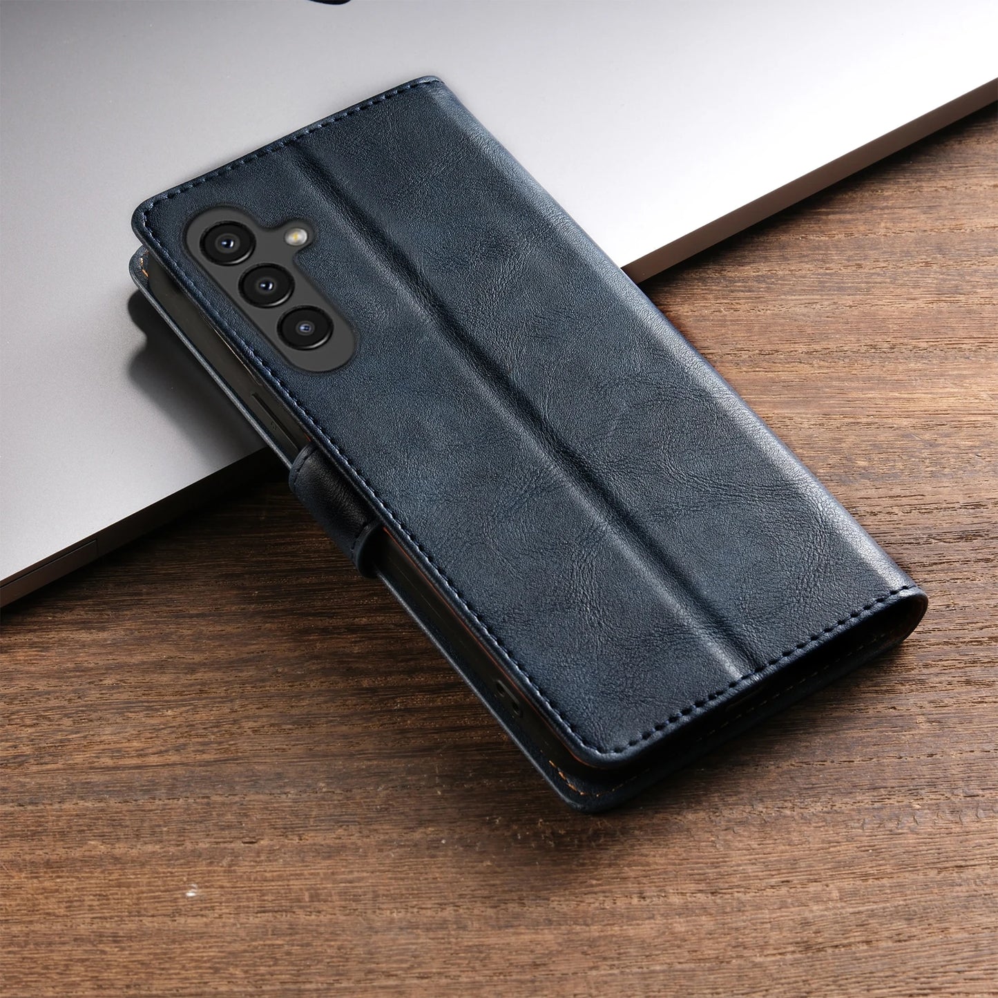 Flip Leather Case For Samsung Galaxy A55 A15 A35 A25 A17 A16 A56 A36 A14 A34 A54 A13 A23 A33 A53 A52 A72 A32 A12 5G Wallet Cover