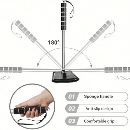 Telescopic Car Windshield Water Scraper and Window Cleaning Wiper