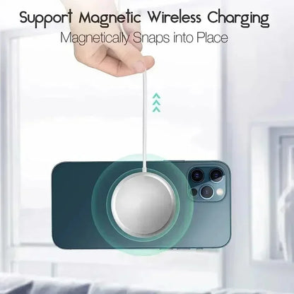 Fast Charger Original Magnetic Wireless Charging Device For iPhone 17 16 15 14 13 12 Pro Max Mini USB C 8 Plus XR XS MAX Airpods