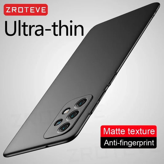 A73 A53 Case Zroteve Slim Hard PC Frosted Cover For Samsung Galaxy A13 A23 A33 A52 s A72 A52s A14 A24 A34 A54 Phone Cases