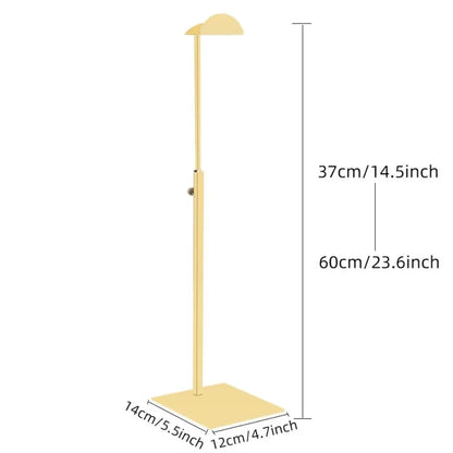 Stand Storage Adjustable Polished Gold / Silver Hanging Bag Handbag Shelf Display Stand Purses Handbag Holder Rack Organizer