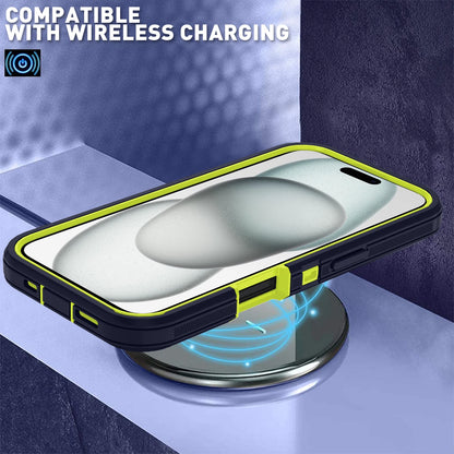 Armor Shockproof iPhone Case – Hard PC + TPU Back Cover