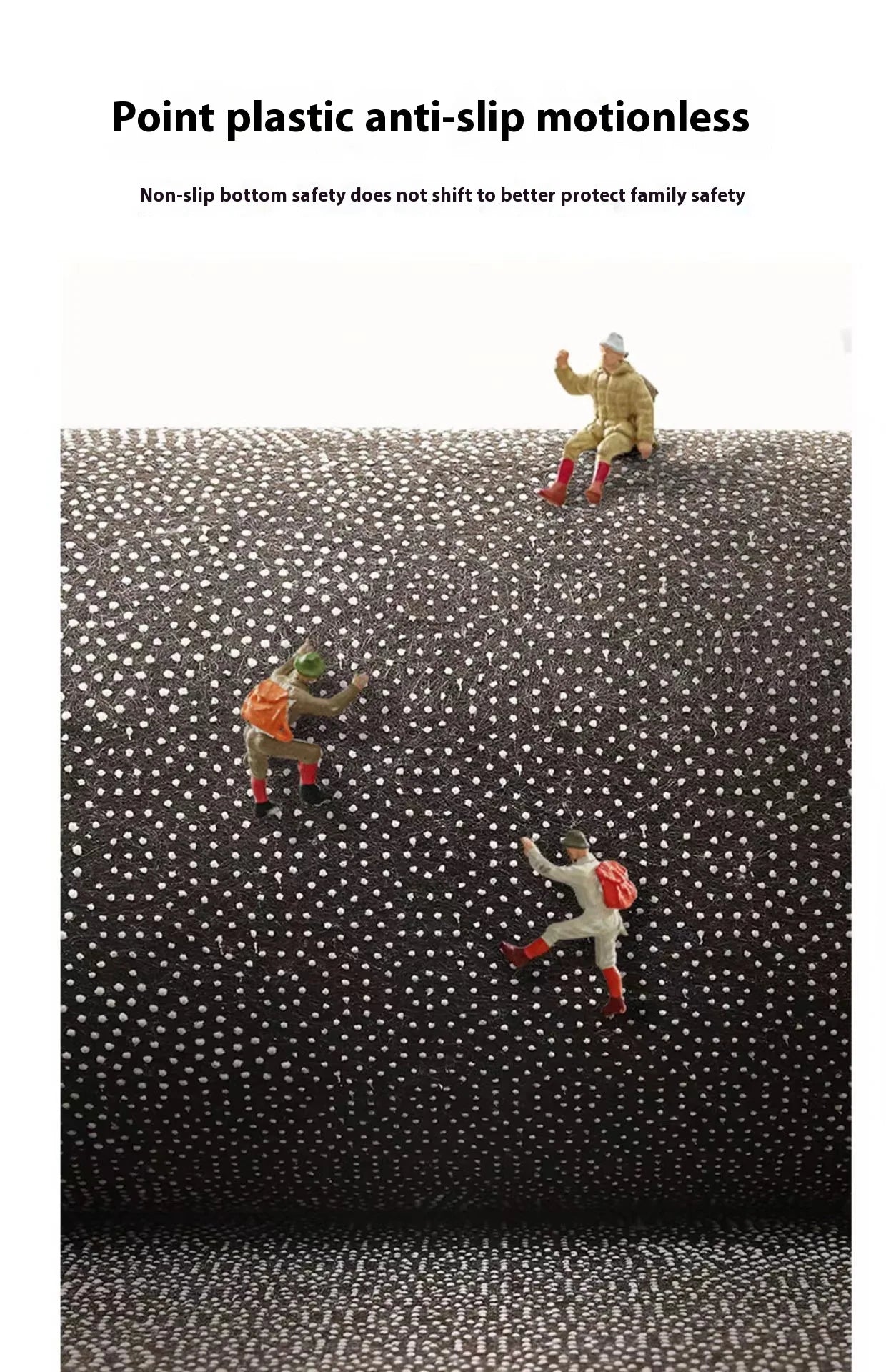 VIKAMA Sweet Strawberry Floor Mat, Bedroom Bed Plush Anti-Slip Carpet, Wardrobe Room, Home Decoration, Living Room Carpet