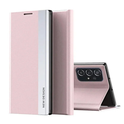 Luxury Leather Flip Plating Phone Cases For Samsung Galaxy S26 S25 S23 S22 S24 Ultra A15 16 17 25 26 35 36 55 56 Back Cover