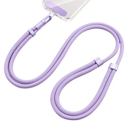 Universal Phone Lanyard with Clip Upgraded Anti-Drop 360° Rotation Adjustable Neck/Crossbody Strap for All Phone Cases