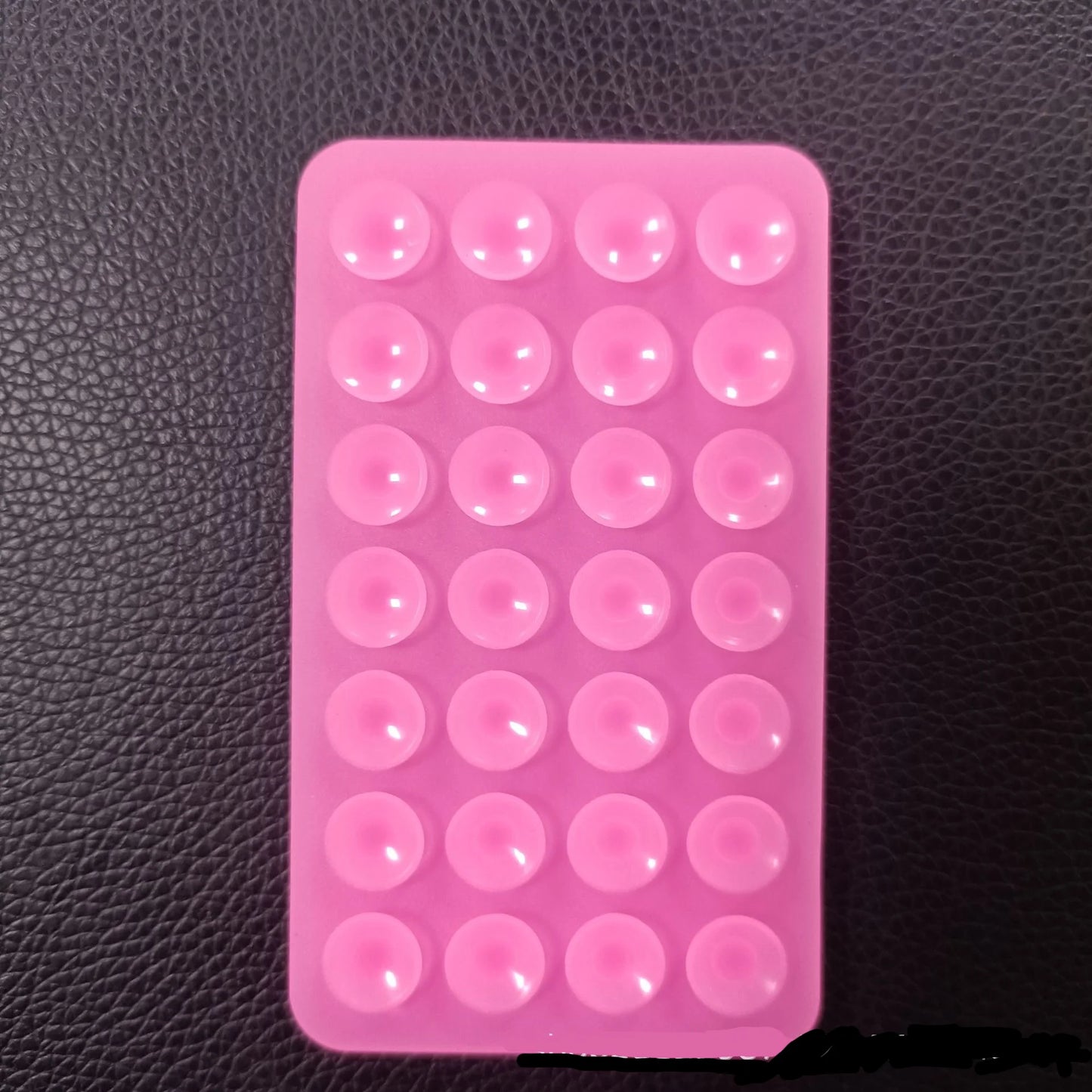 Double-Sided Silicone Suction Cup Phone Holder 28 Pads Universal Stand for Tablet & Charger