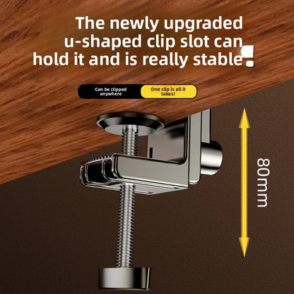 Adjustable Tablet Stand 360-degree Rotation 3 Sections Arms Bedside Phone Holder for 5-12Inch Phone Ipad Pro Mini for Xiaomi