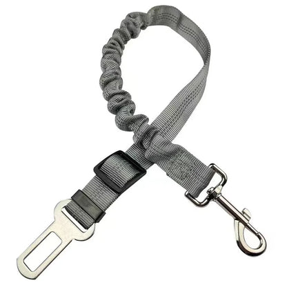 High Grade Dog Car Safety Belt Dog Safety Belt with Damping Belt and Reflective Line Adjustable Length Suitable Any Dog 1PCS