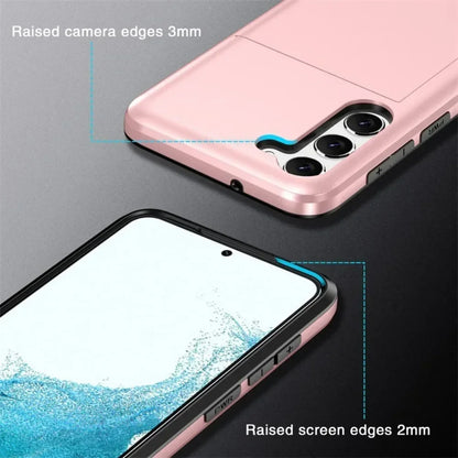 For Samsung Galaxy S26 S25 S24 Ultra S22 Plus S23 S21 S20 FE Note 20 A17 A55 Wallet Cover Card Holder Slot Shockproof Phone Case