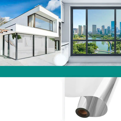 Household Insulated Glass Film Windows Balconies Privacy Protection Sun Protection One-Way Mirrors Window Film Stickers