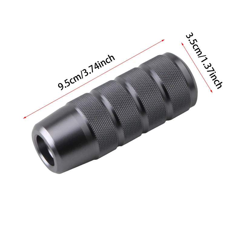 Car Accessories Universal Aluminum Gear Shift Knob Stick Manual Shift Knob Shifter With Adapters Gear Shift Knob Fits Most Car