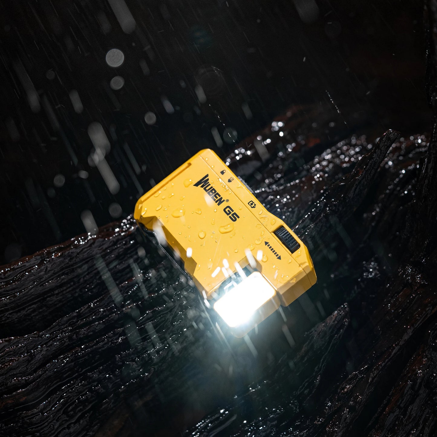 G5 YELLOW WUBEN EDC Flashlight 400 Lumens TYPE-C Recahrgeable
