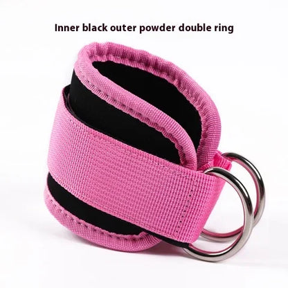 Fitness ankle loop, ankle buckle, leg muscle trainer, buttocks, leg straps, hook legs, gantry frame, tension rope accessories