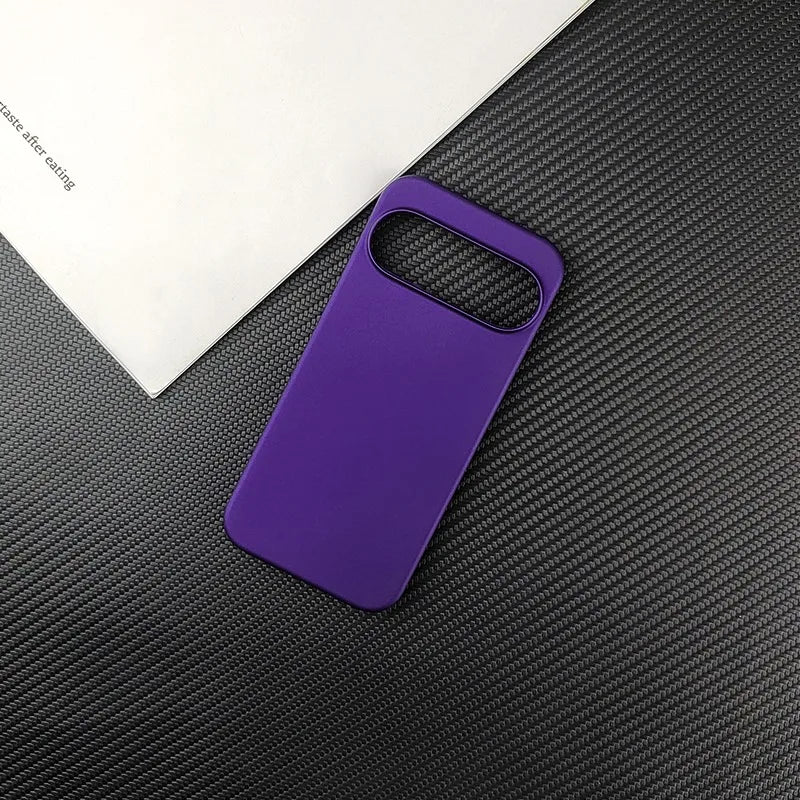 Slim Matte PC Case for Google Pixel 10A 9A 9 Pro XL 8 7 10 Pro Solid Color Shockproof Cover for Google 5 XL 6 Pro Pixel 6A 7A 8A