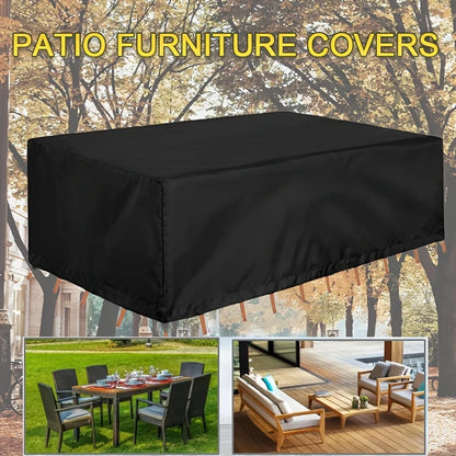 Real Outdoor Cover for Garden Furniture Rain And Snow Resistant Patio Chair Sofa Table Dust Cover Protective Outdoor Cushion