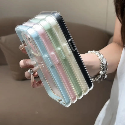 Candy Color 2in1 Macaron Phone Case For Samsung Galaxy S26 Ultra S25 S23 FE S24 S22 Plus A57 A37 A55 A54 A36 A35 A15 A16 Cover