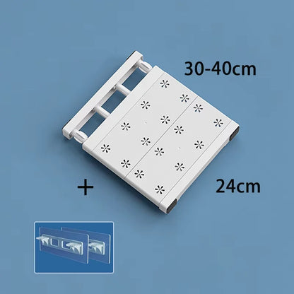 Adjustable Wardrobe Storage Shelves Clothing Closet Shelf Wall Mounted Rack for Bathroom Kitchen Cabinet Shelves Home Organizer