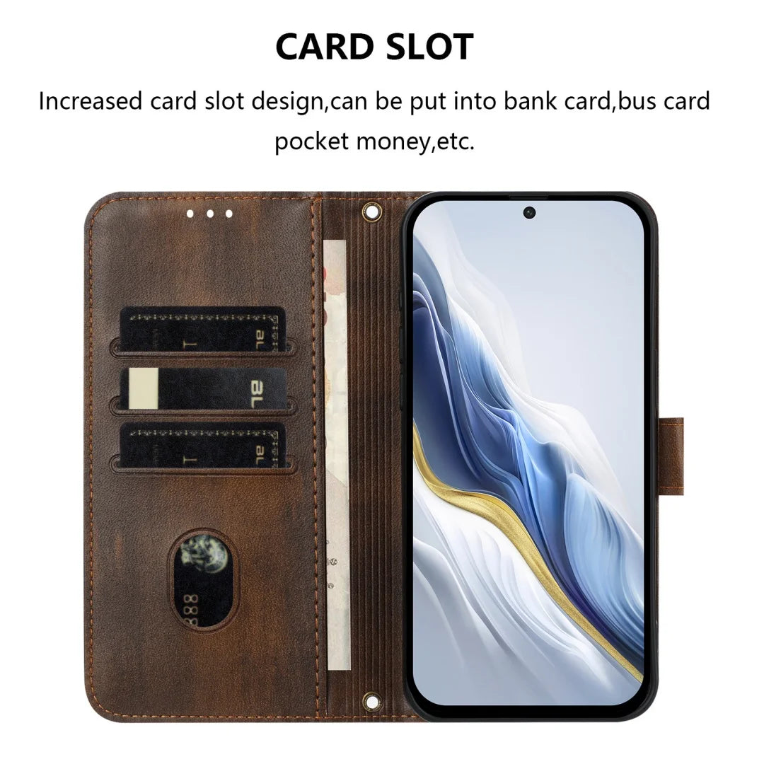Leather Wallet Case For Samsung Galaxy A54 A34 A24 A14 A04e A04 Core A04 A73 A53 A33 A23 A13 A03 Core A03s A03 Phone Cover