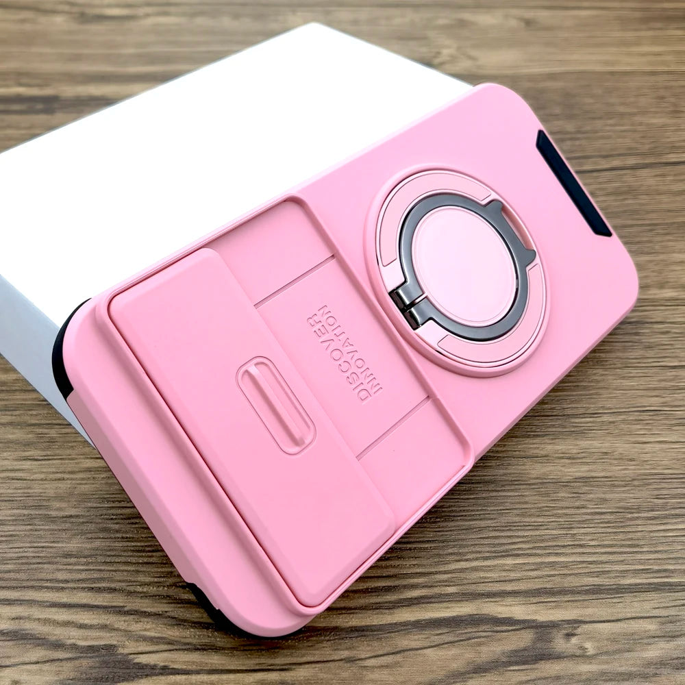 Luxury Shockproof Armor Case For Google Pixel 10 9 7 Pro XL 9A 9Pro 7Pro Anti-shock Full Protective Cover With Stand Holder