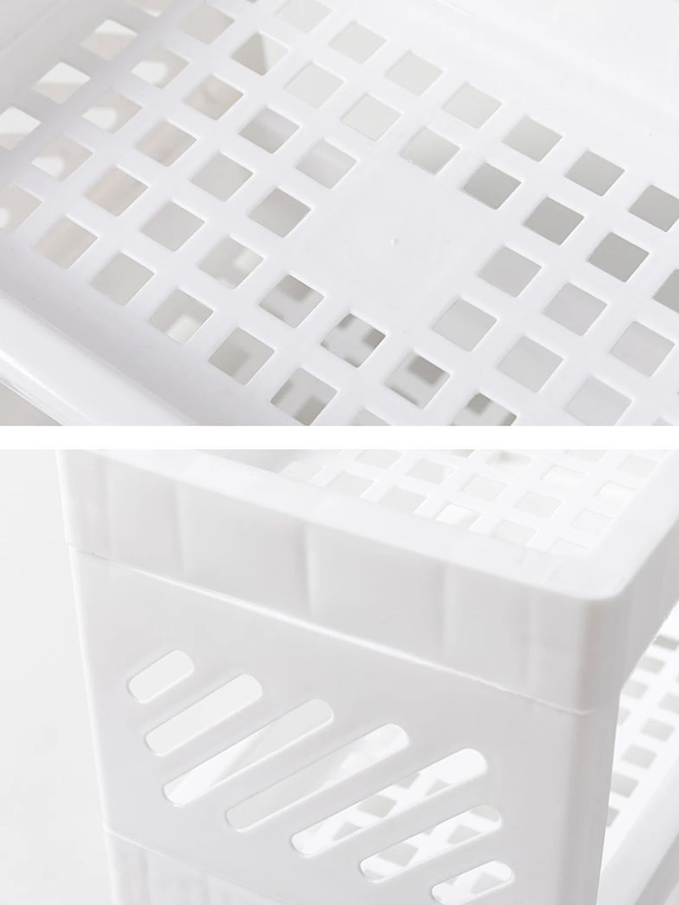 2-Tier PP Desktop Storage Rack – Desk Organizer