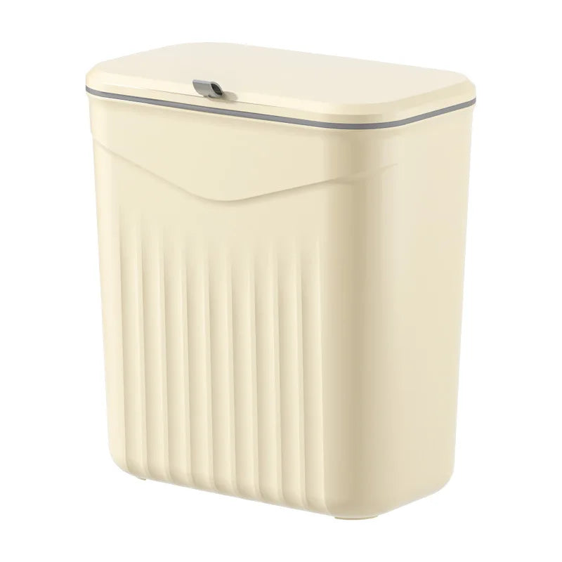 Wall-Mounted Trash Bin — Space-Saving Kitchen Waste Bin