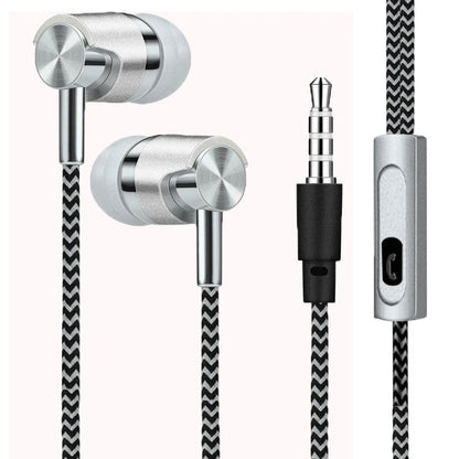 3.5mm Wired In-Ear Earphones Noise Cancellation HiFi Stereo Sports Gaming Music Headphones With Mic Headset For Phone MP3 MP4