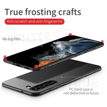 A73 A53 Case Zroteve Slim Hard PC Frosted Cover For Samsung Galaxy A13 A23 A33 A52 s A72 A52s A14 A24 A34 A54 Phone Cases