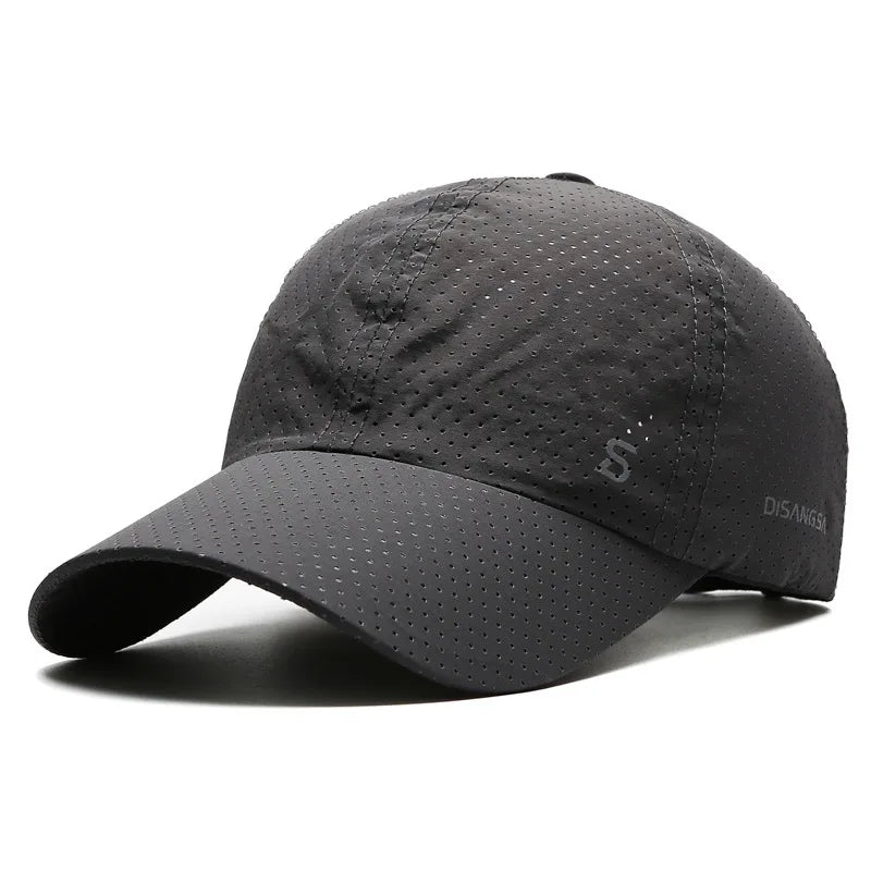 Quick-Dry & Breathable Outdoor Men's Sun Hat for Summer Fishing - Baseball Cap Style