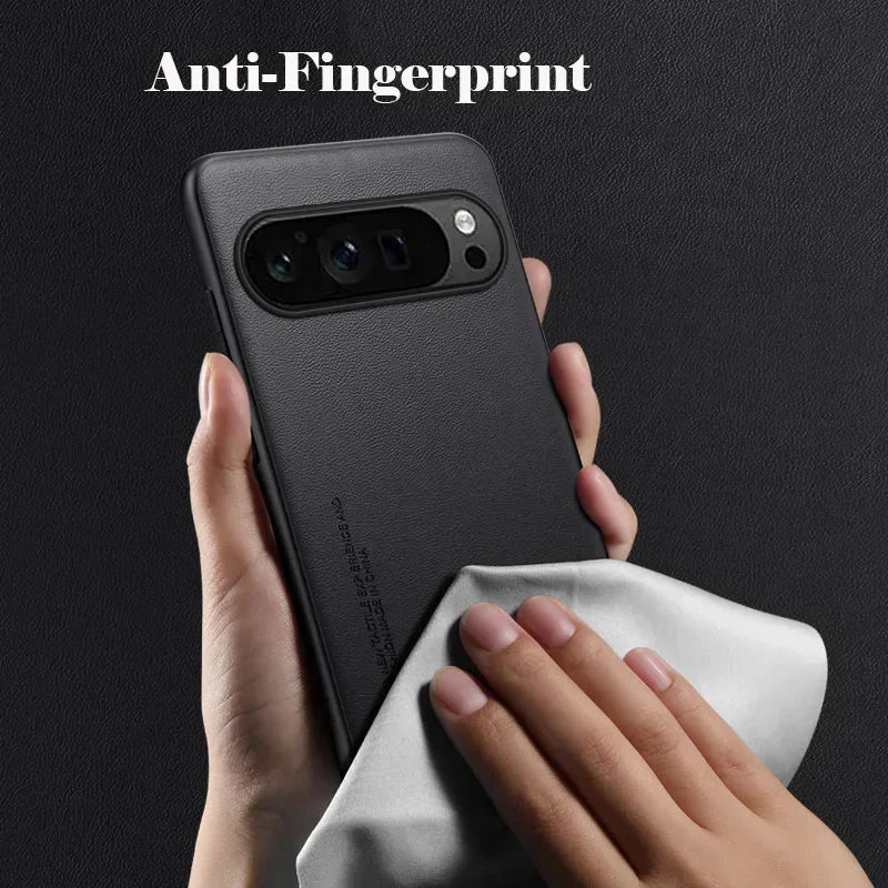 Luxury Leather Phone Case for Google Pixel 10A 10 11 XL 9A 9 Pro 8Pro 7 6 Pro 8A 7A 5A 4 Plain Skin Shockproof Soft Back Cover
