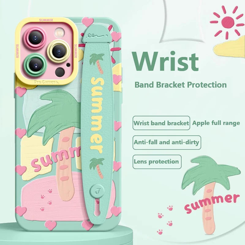 Magnetic Wrist Stand Case