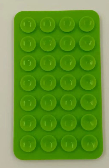 Double-Sided Silicone Suction Cup Phone Holder 28 Pads Universal Stand for Tablet & Charger