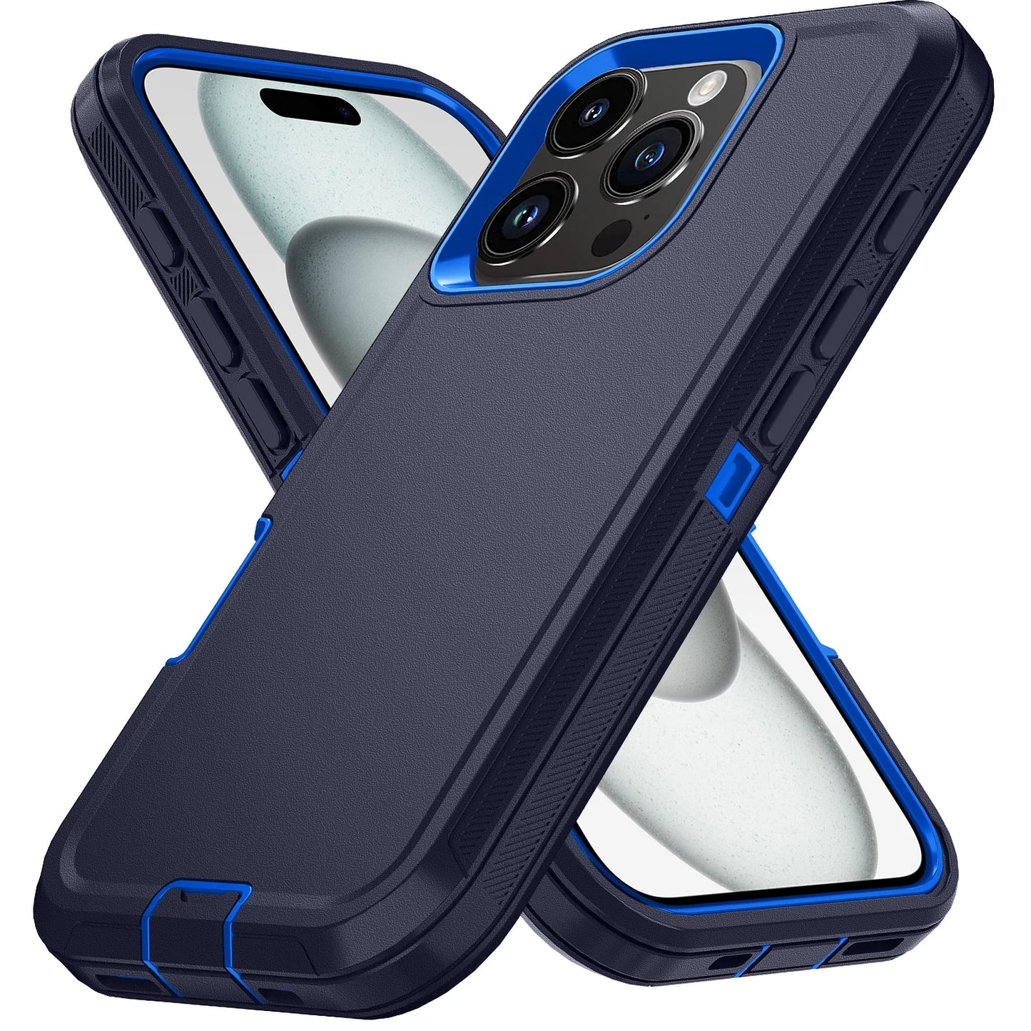 Armor Shockproof iPhone Case – Hard PC + TPU Back Cover