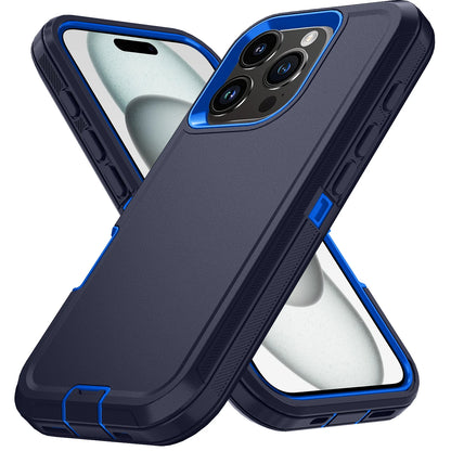 Armor Shockproof iPhone Case – Hard PC + TPU Back Cover