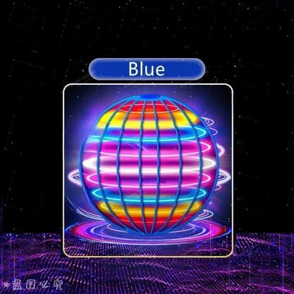 AI Flying Ball Hand-Controlled Color LED Cosmic Ball 360° Rotating Hover Ball Suitable For Indoor And Outdoor Toys The Best Gift