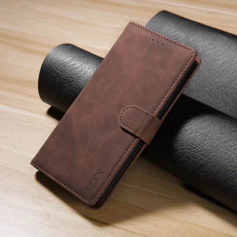 Wallet With Card Slot Flip Leather Case For Samsung Galaxy A05s A07 A13 A14 A15 A16 A17 A26 A34 A35 A36 A52 A53 A54 A55 A56 A71