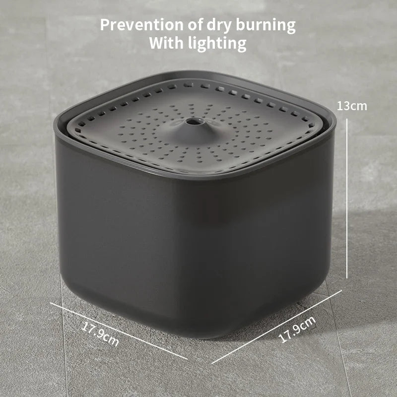3L Cat Water Fountain Auto ERecirculate Filter Large Capacity Filtring Cat Water Drinker 1USB Electric Mute Cats Water Dispenser