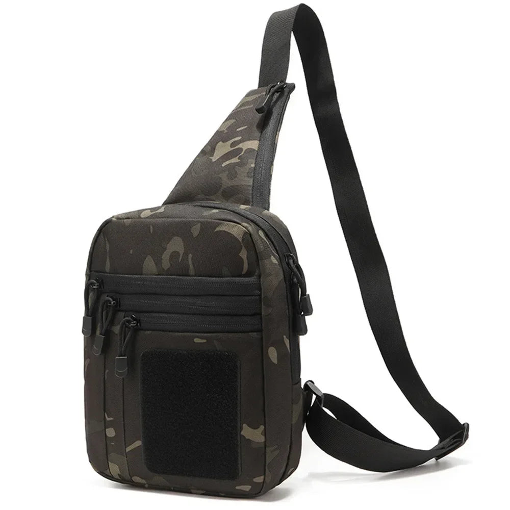 Outdoor Hunting Tactical Shoulder Bag Concealed Carry Pistol Holster Multifunction Waterproof Crossbody Chest Pack Gun Sling Bag