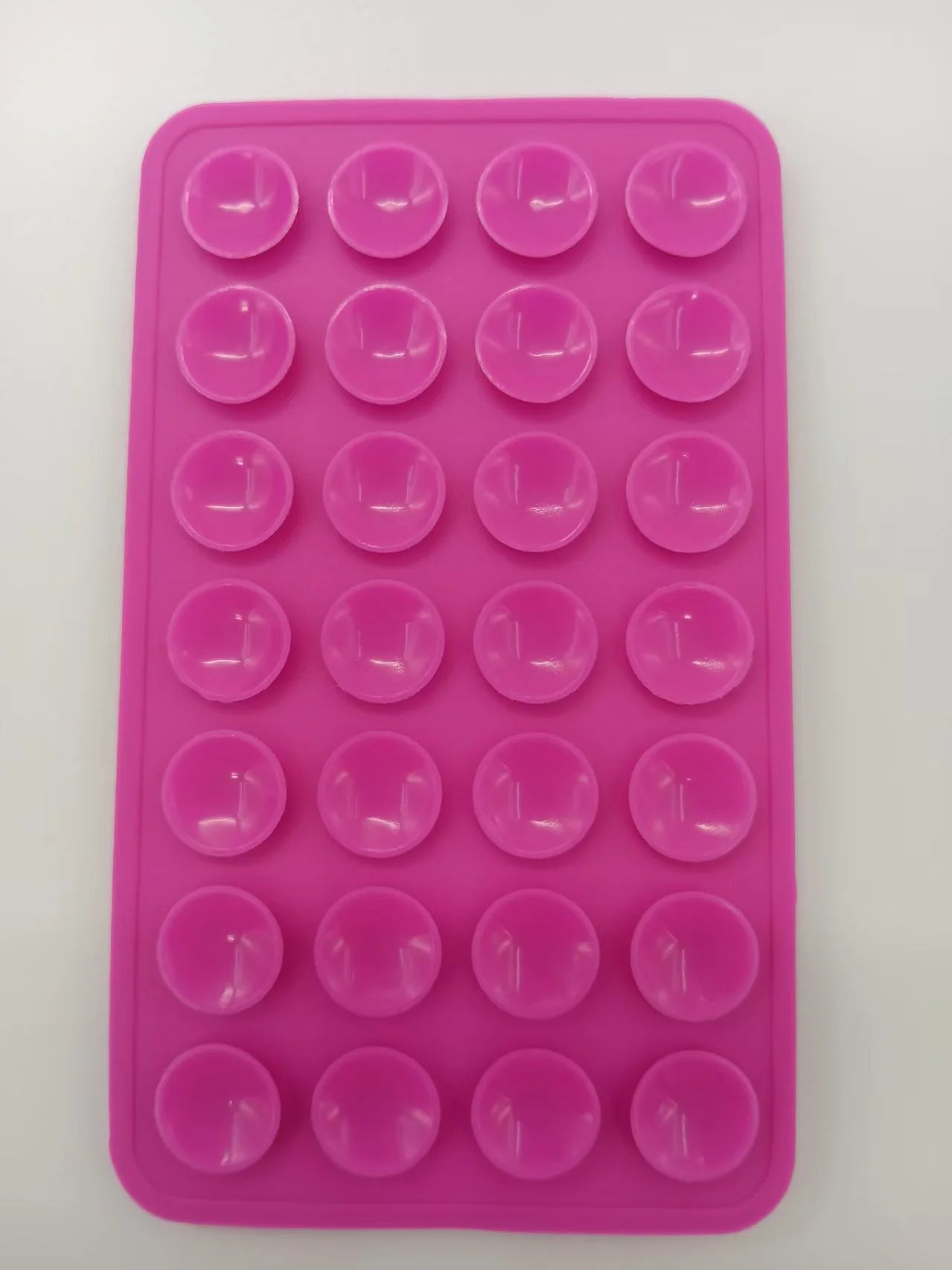 Double-Sided Silicone Suction Cup Phone Holder 28 Pads Universal Stand for Tablet & Charger