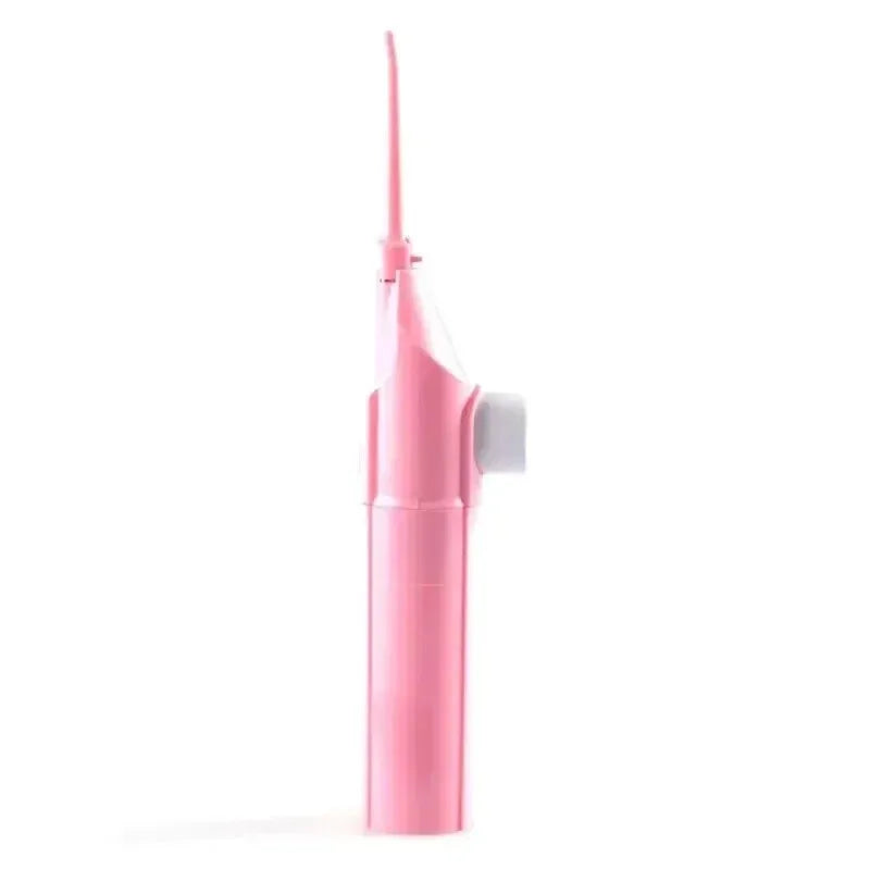 1PC Portable Electric High-Pressure Water Flosser Manual Pulse Jet Dental Teeth And Gums Cleaner Deep Cleaning Oral Irrigator