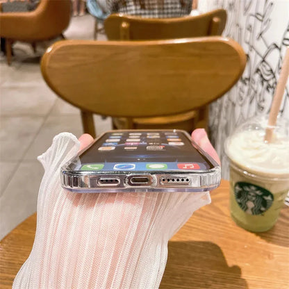 Original Clear For Magsafe Magnetic Wireless Charging Animation Case For iPhone 16 15 14 13 12 11 Plus Mini Pro Max XS XR Cover
