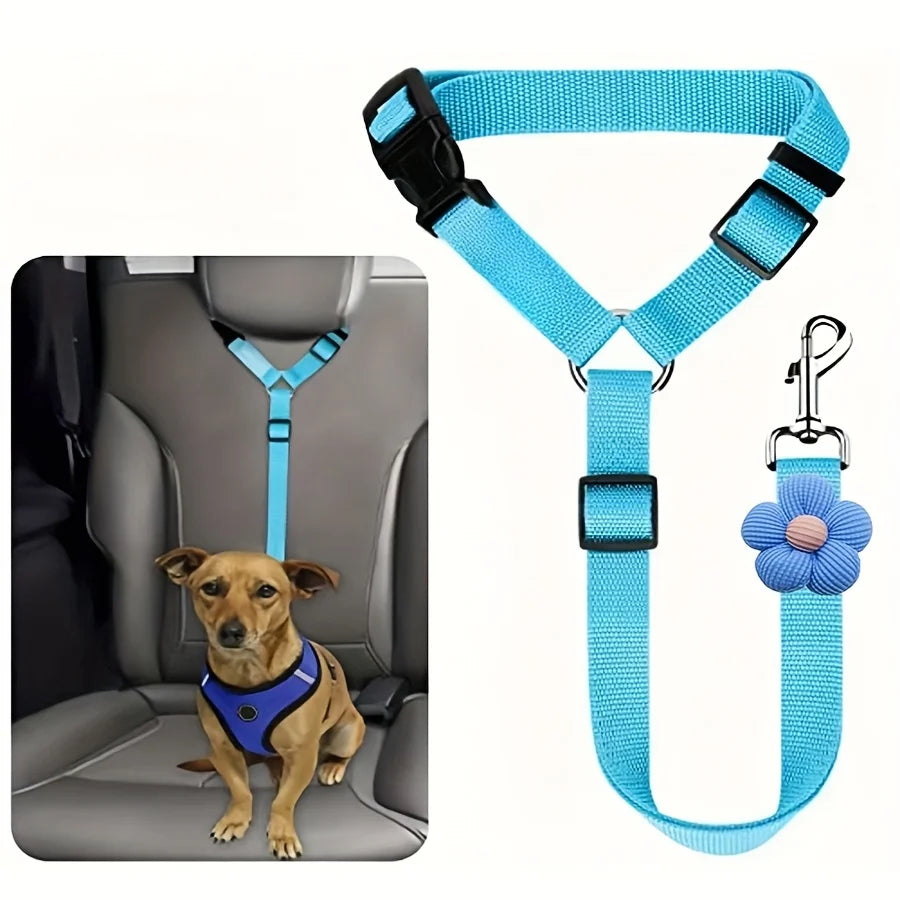 Dog Seat Belt for Vehicle Secure, Pet Car Tether Safety Leash for Dogs In Vehicles, Dog Seatbelt Tether,  Christmas Gift