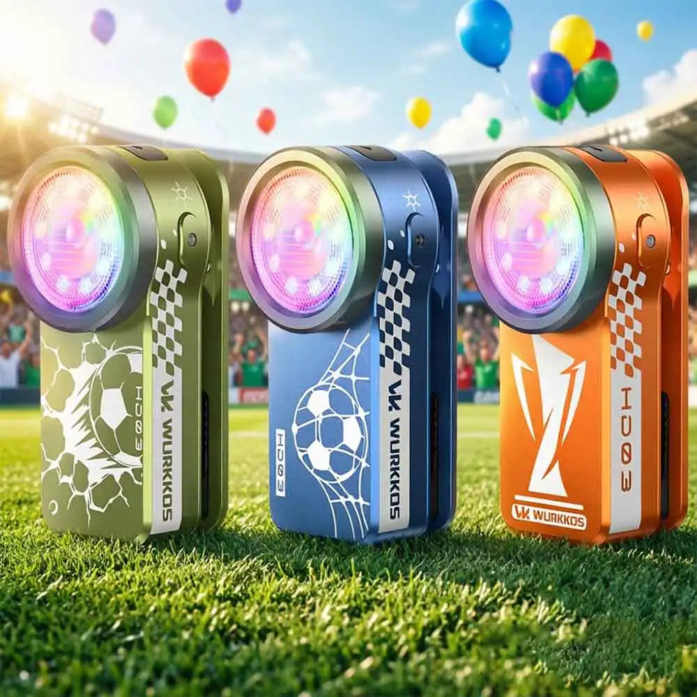 Wurkkos HD03 Mini Magnetic Clip-On Light 680 Lumens USB-Rechargeable Pocket RGB Flashlight – Anniversary Edition