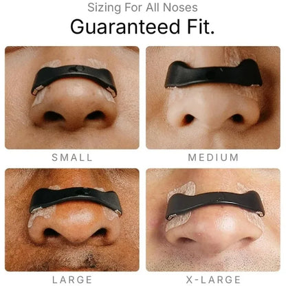Gentle-Fit Magnetic Nasal Vents, Reusable Nose Dilator for Snore-Free Sleep & Better Breathing During Exercise, Airflow-Enhanced Comfort Band