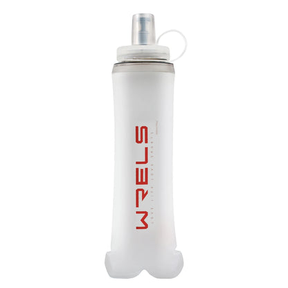 1pc New Large Caliber Soft Water Bottle Collapsible Convenient Sports Water Bottle for Cycling,Hiking,Trail,Running,Fitness